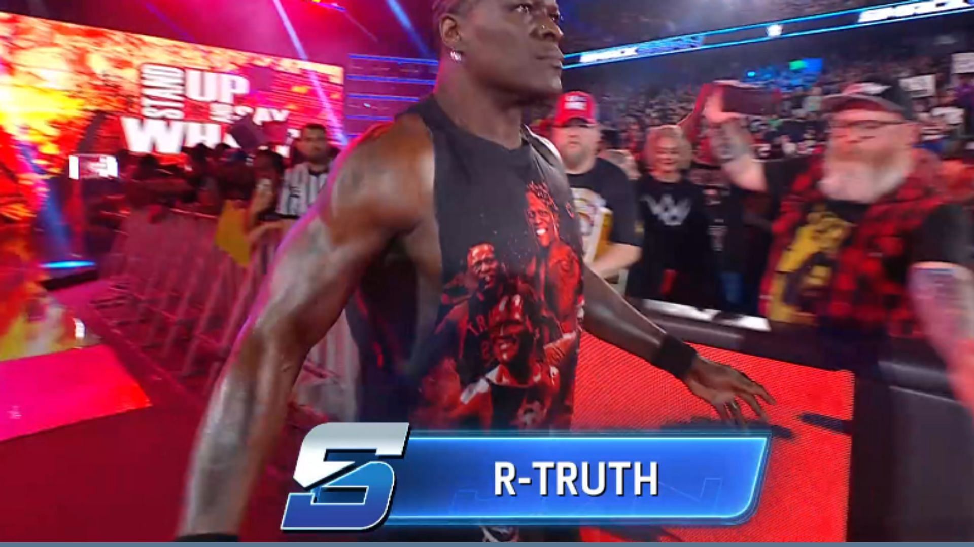 The star has changed his name again (Credit: WWE SmackDown on Netflix)